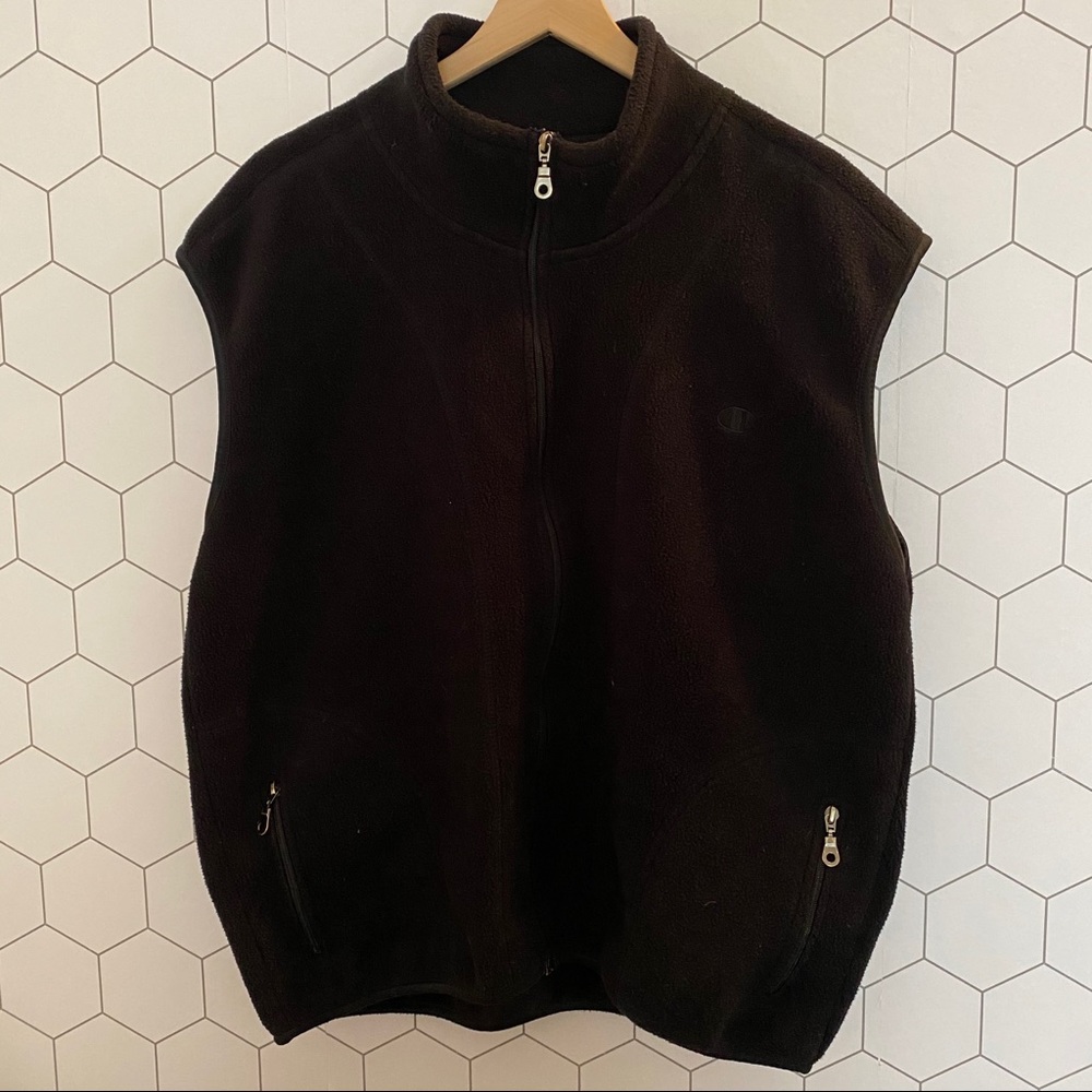 Champion fleece vest